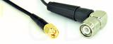 Coaxial Cable, SMA to TNC 90 degree (right angle), RG174 low noise, 6 foot, 50 ohm