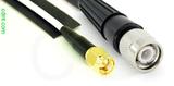 Coaxial Cable, SMA to TNC, RG188, 16 foot, 50 ohm