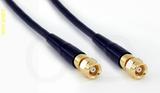Coaxial Cable, SMC (Subvis) to SMC (Subvis), RG174 low loss, 3 foot, 50 ohm
