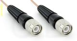 Coaxial Cable, TNC to TNC, RG316 double shielded, 4 foot, 50 ohm